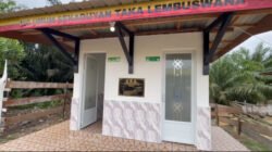 Satgas Pamtas Yonkav 13/SL Wujudkan Bakti TNI, Bangun Fasilitas Sanitasi di Sekaduyan Taka