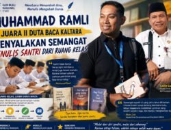Gerakan Literasi Muh. Ramli Tuai Apresiasi DPK Kaltara, Tiga Buku Karya Santri Resmi Diluncurkan