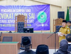 Wagub Kaltara Ingatkan Advokat Baru Junjung Integritas dan Tegakkan Keadilan
