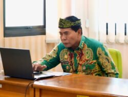 Gubernur Zainal Ikuti Peresmian 1.151 Km Jalan Daerah, Perkuat Konektivitas dan Pertumbuhan Ekonomi Nasional
